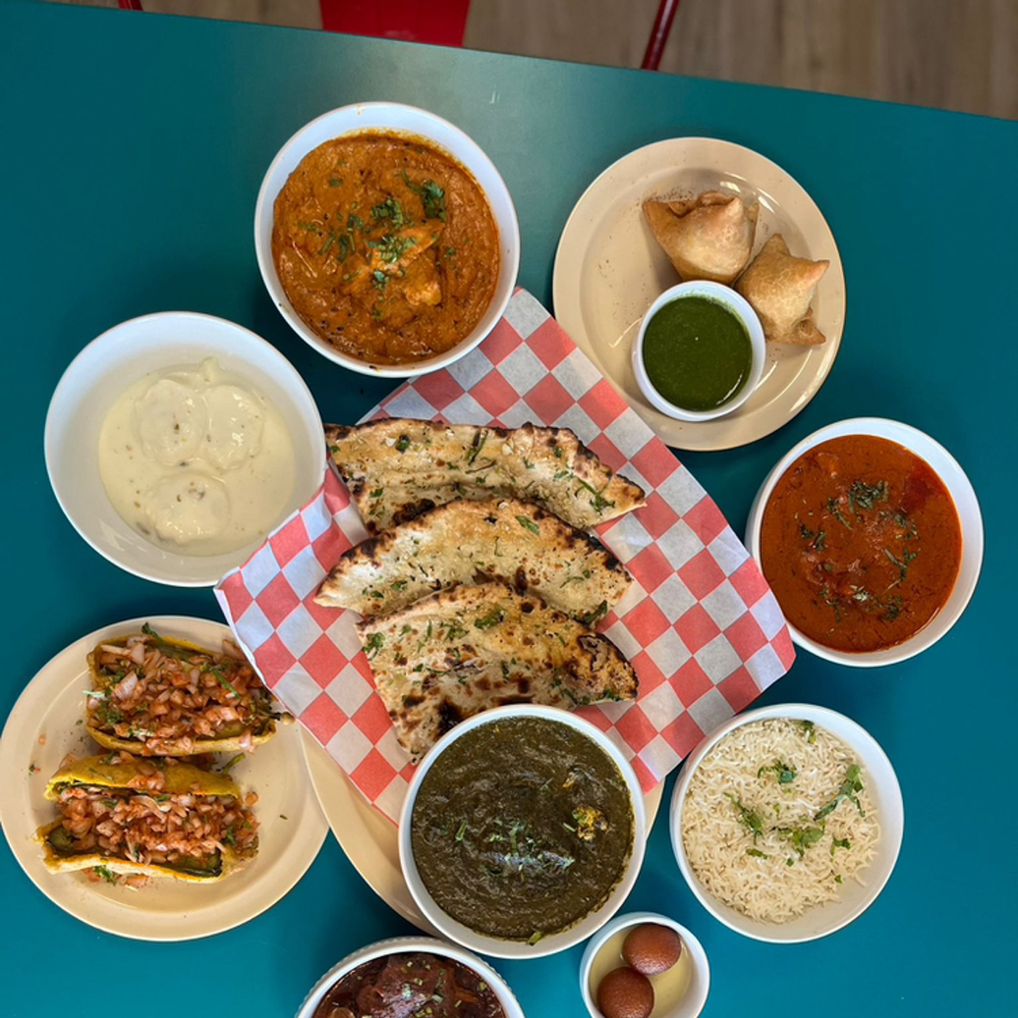 3 Choice Any Curries From Chicken, Shrimp, fish, Lamb & Vegetarian! Will Come With Rice!