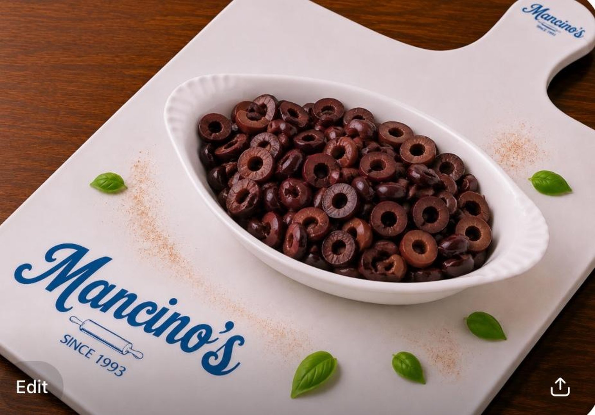 Extra on side Greek Olives