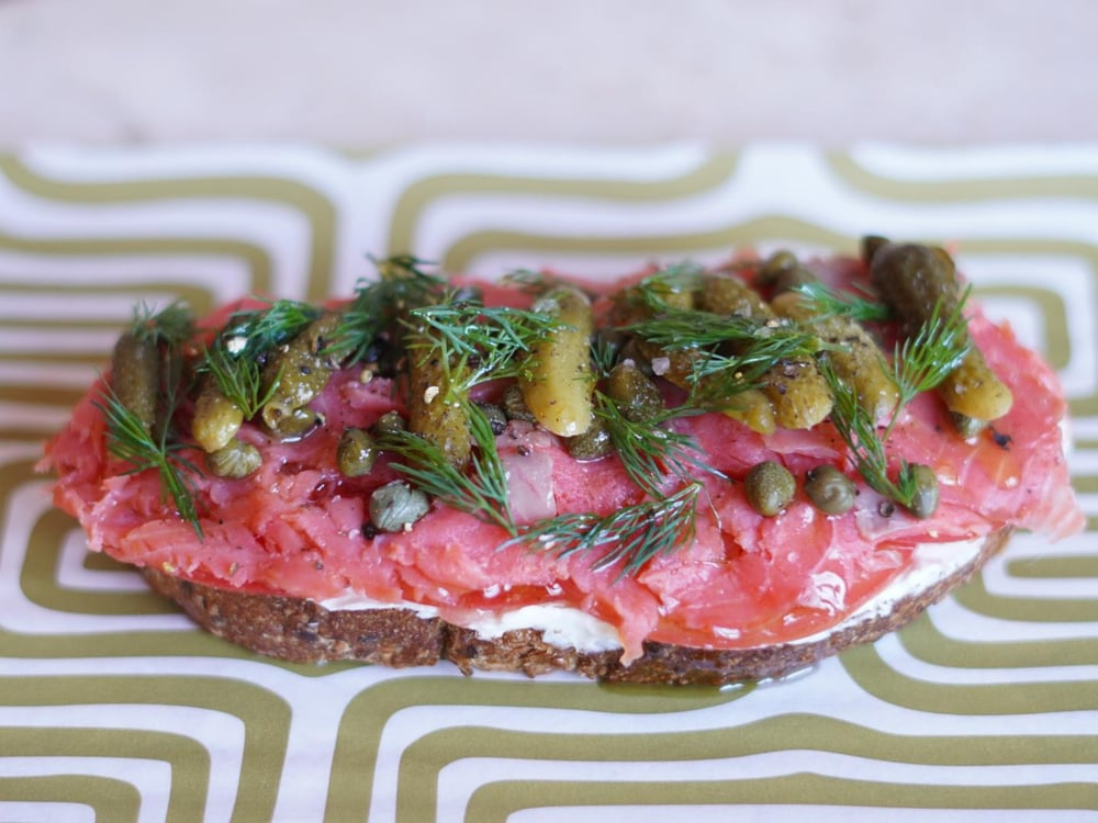 Salmon Toast