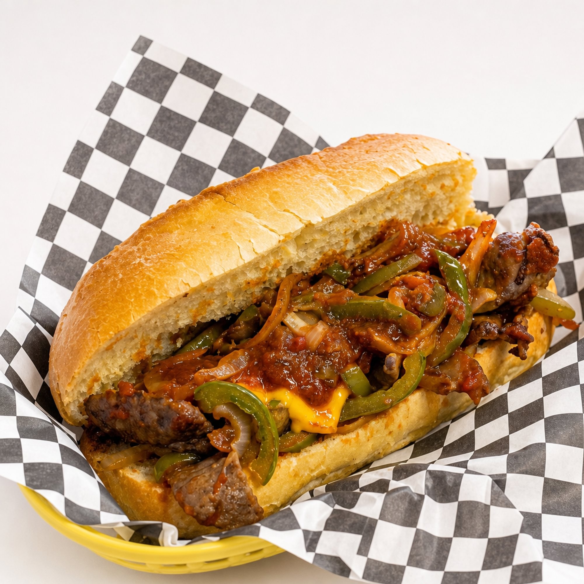 Sausage, Peppers, & Onions Sub