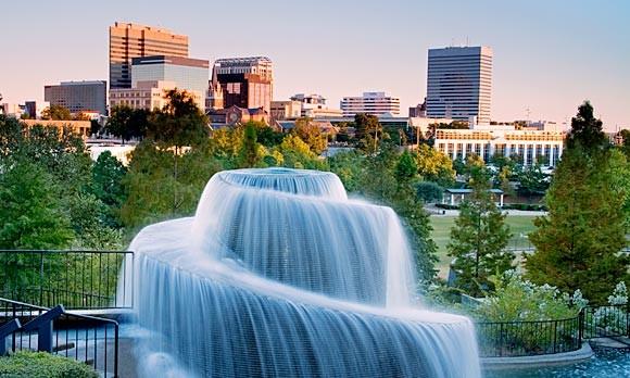 Lovely Downtown Skyline in Columbia SC