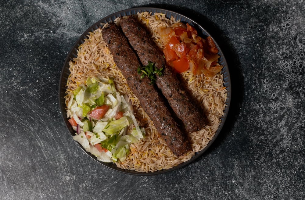 Beef Kuftah Platter