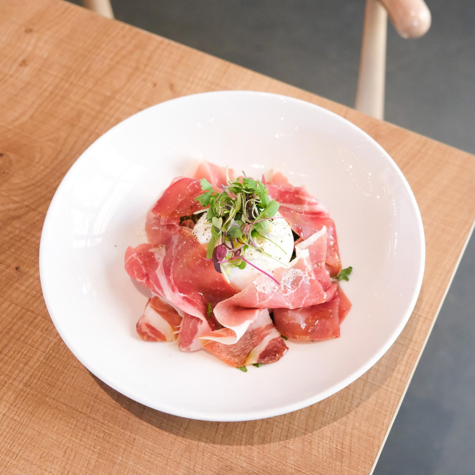 Prosciutto and Burrata