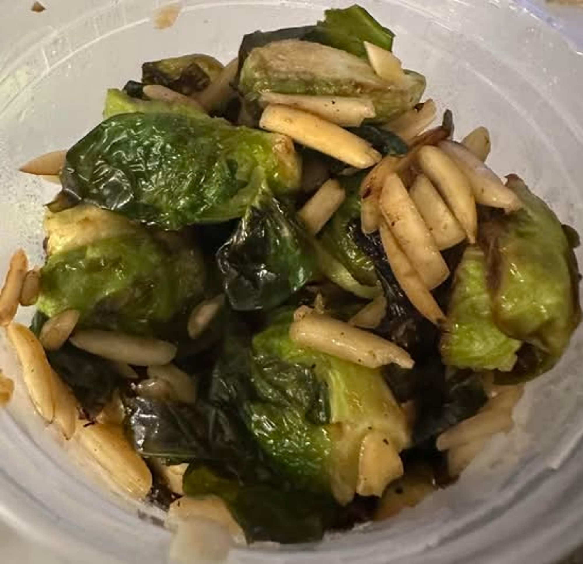 Brussels Sprouts w/Almonds