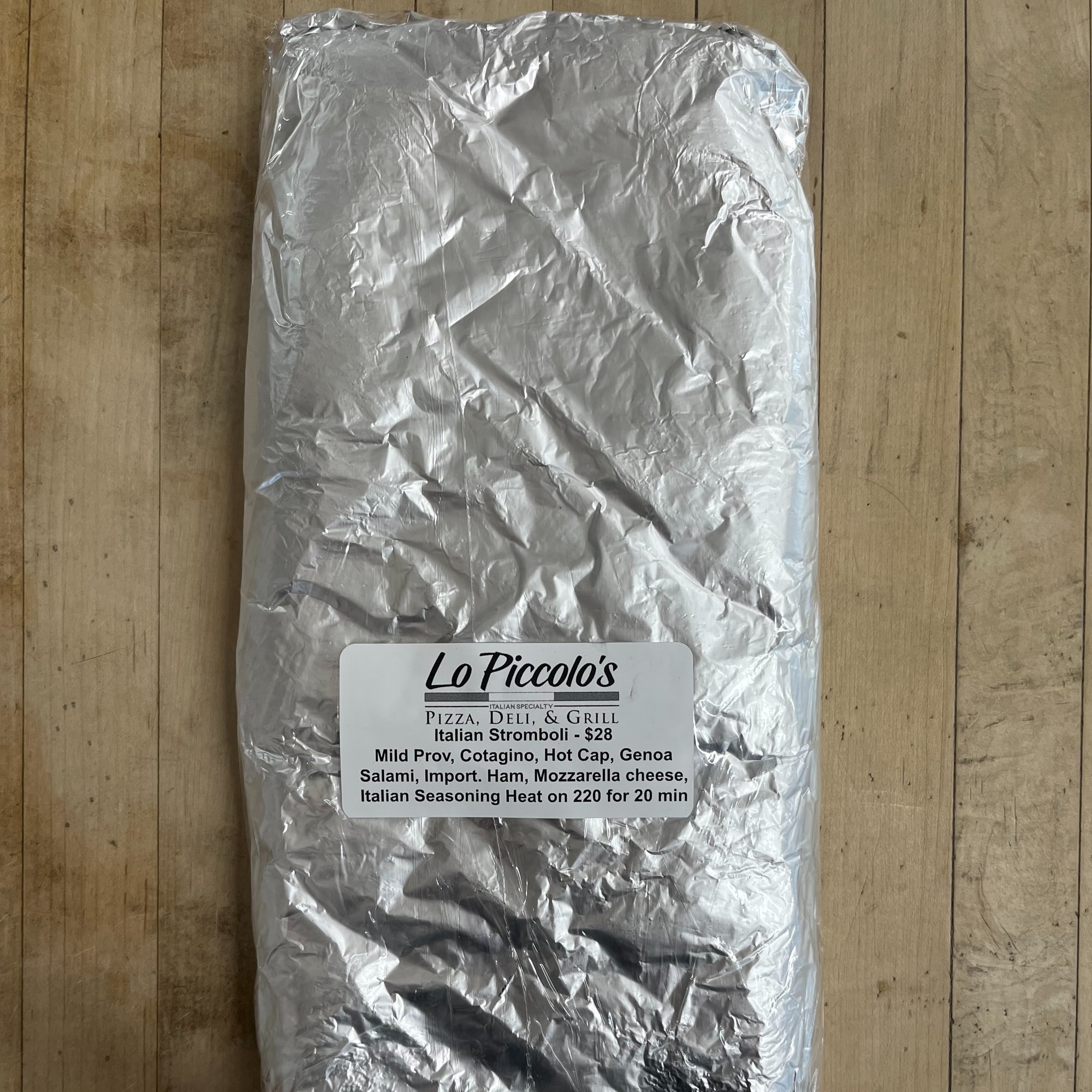 Italian Stromboli (Frozen)
