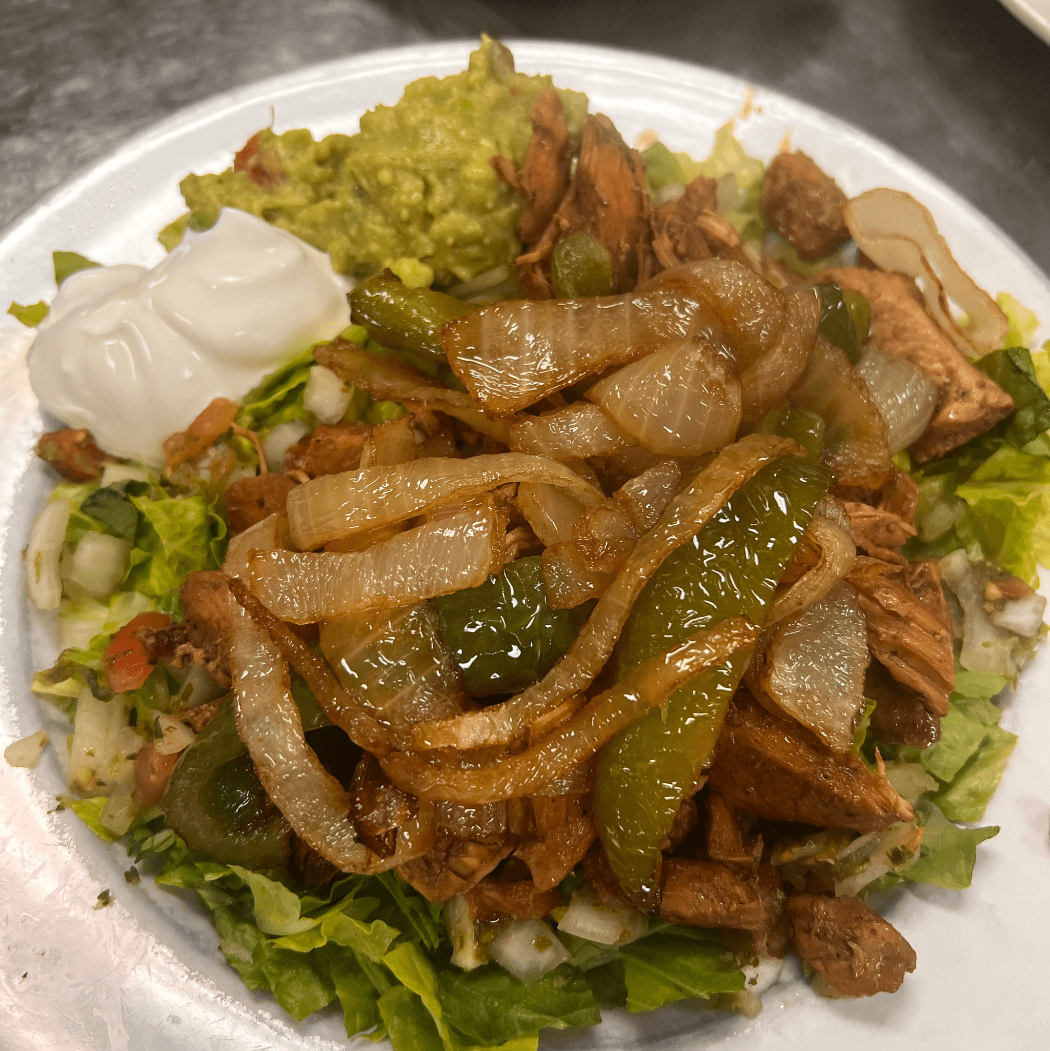 Chicken Fajita Salad