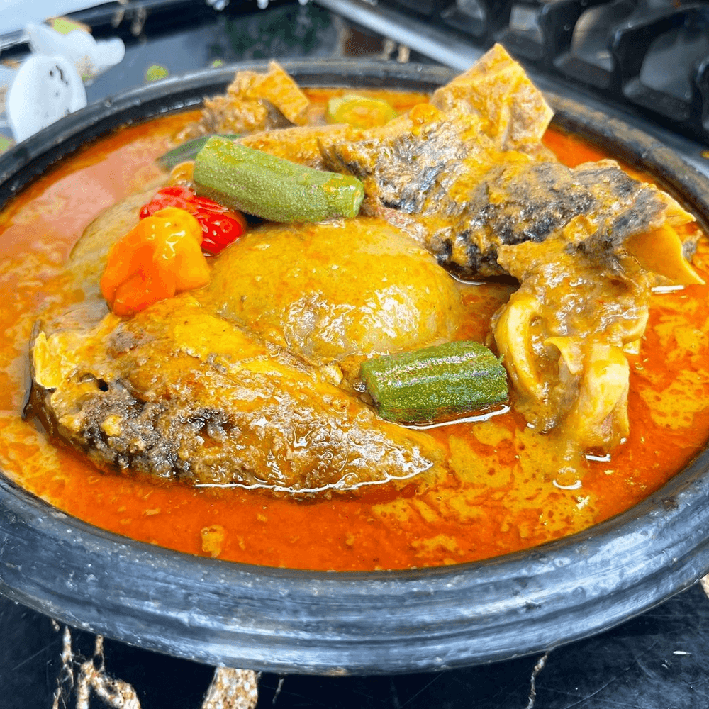 Kokonte With Soup