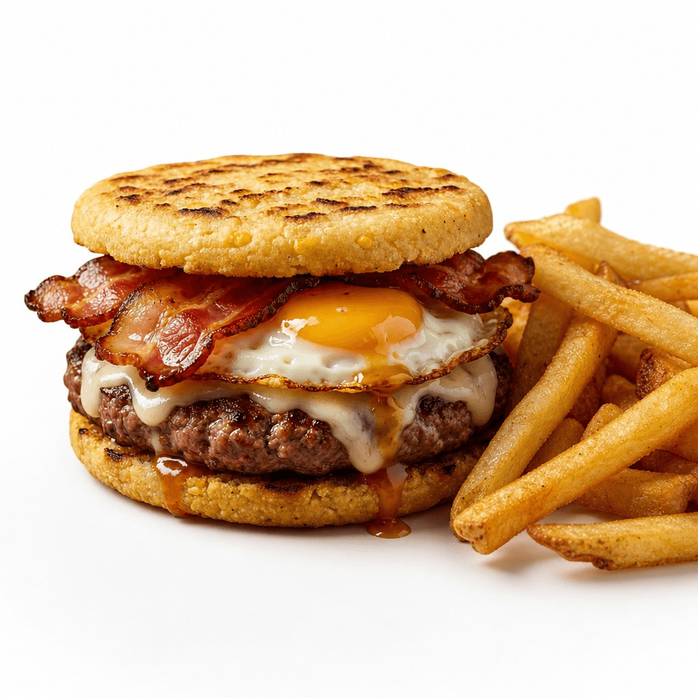 Colombian Arepaburger