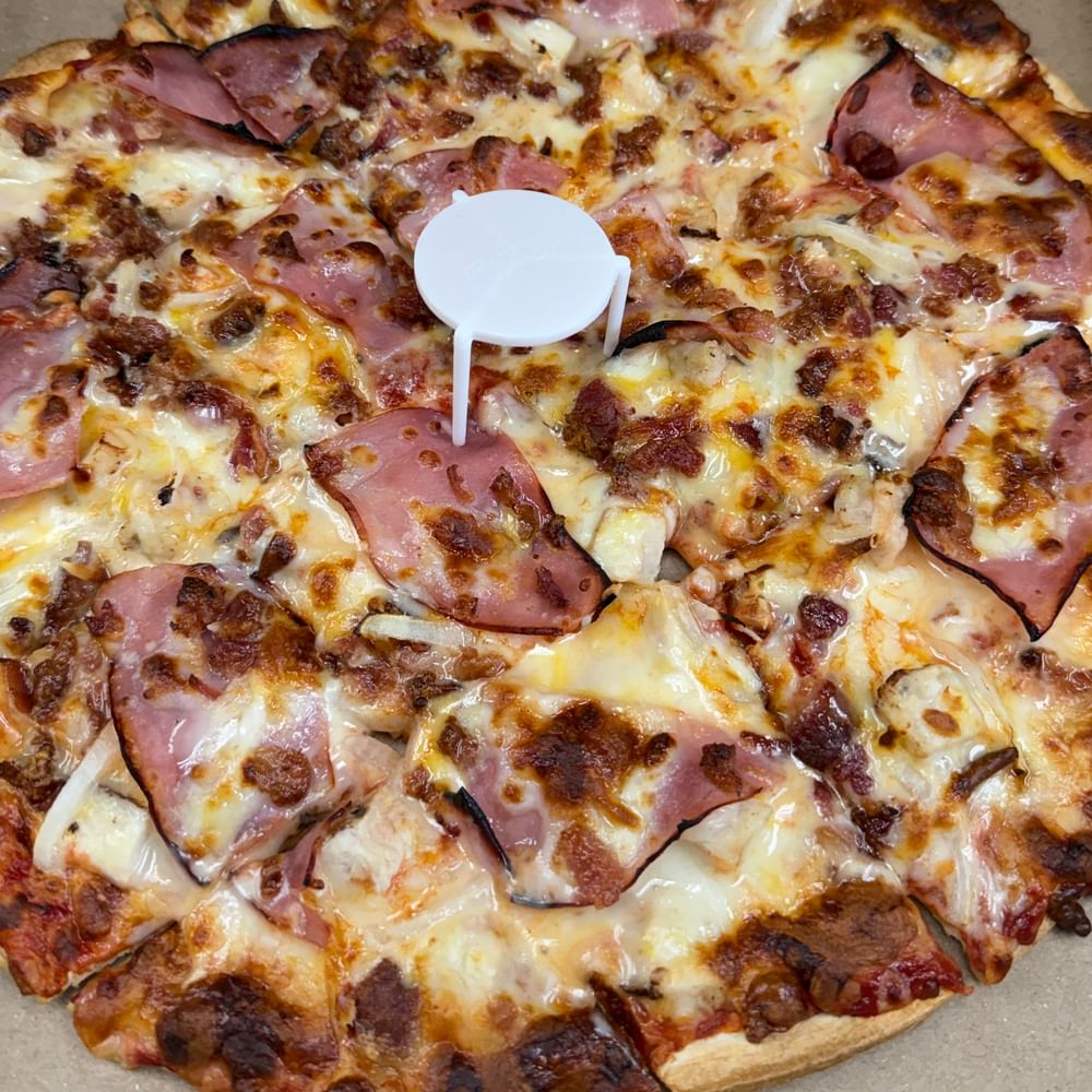 Chicken Cordon Bleu Gluten Free Pizza