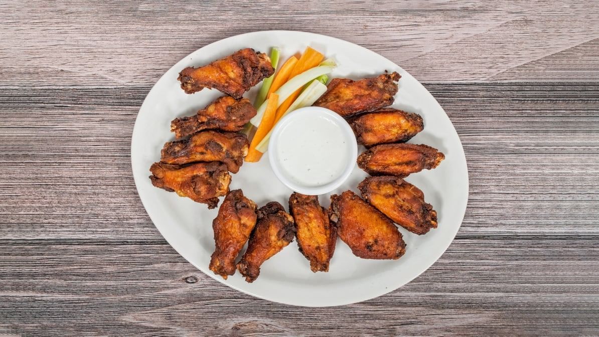 10 - Famous jumbo Chicken Wings 