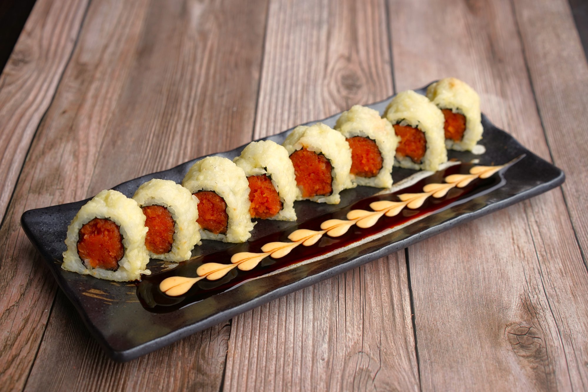 Tempura Spicy Tuna Roll
