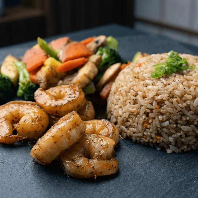 Shrimp Hibachi (Lunch)