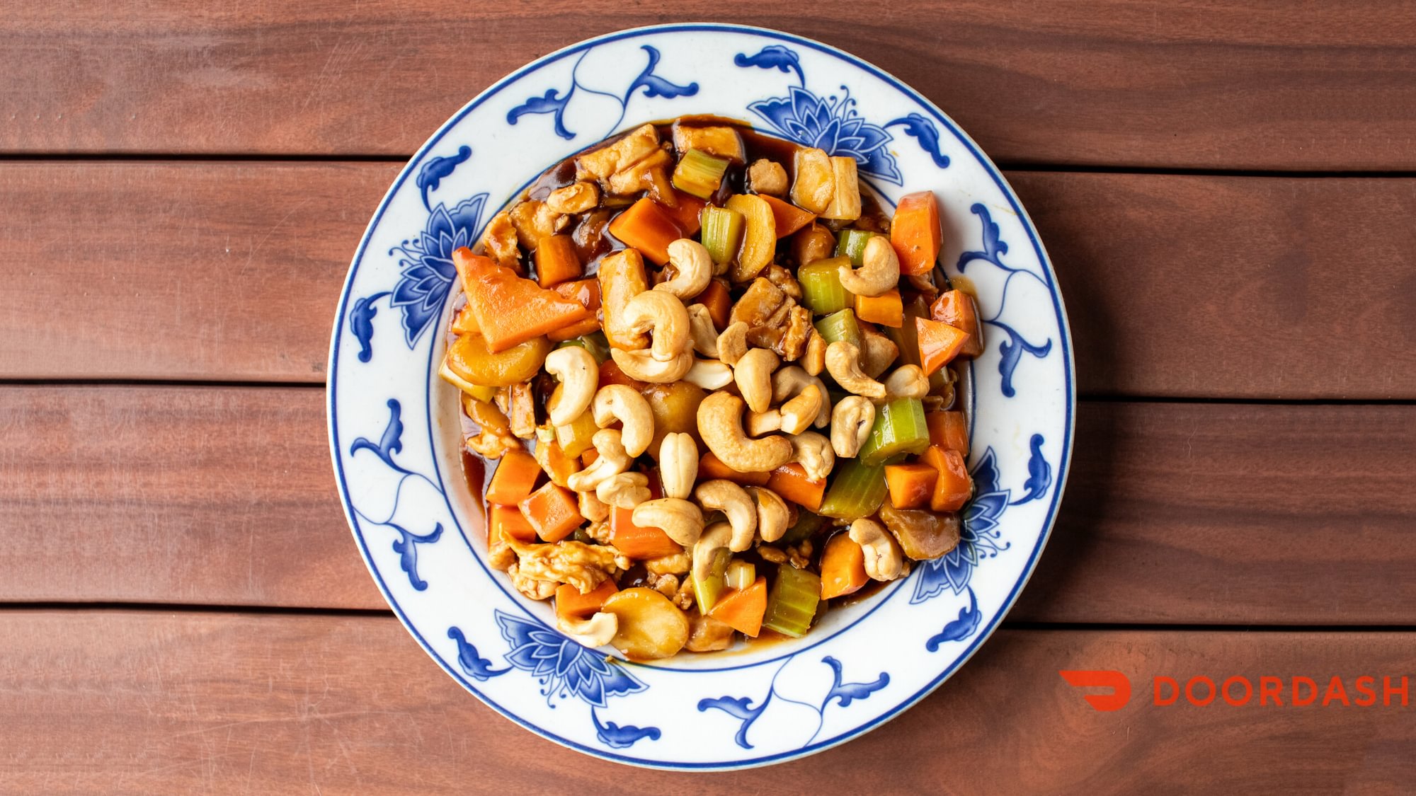 60. Chicken with cashew nuts