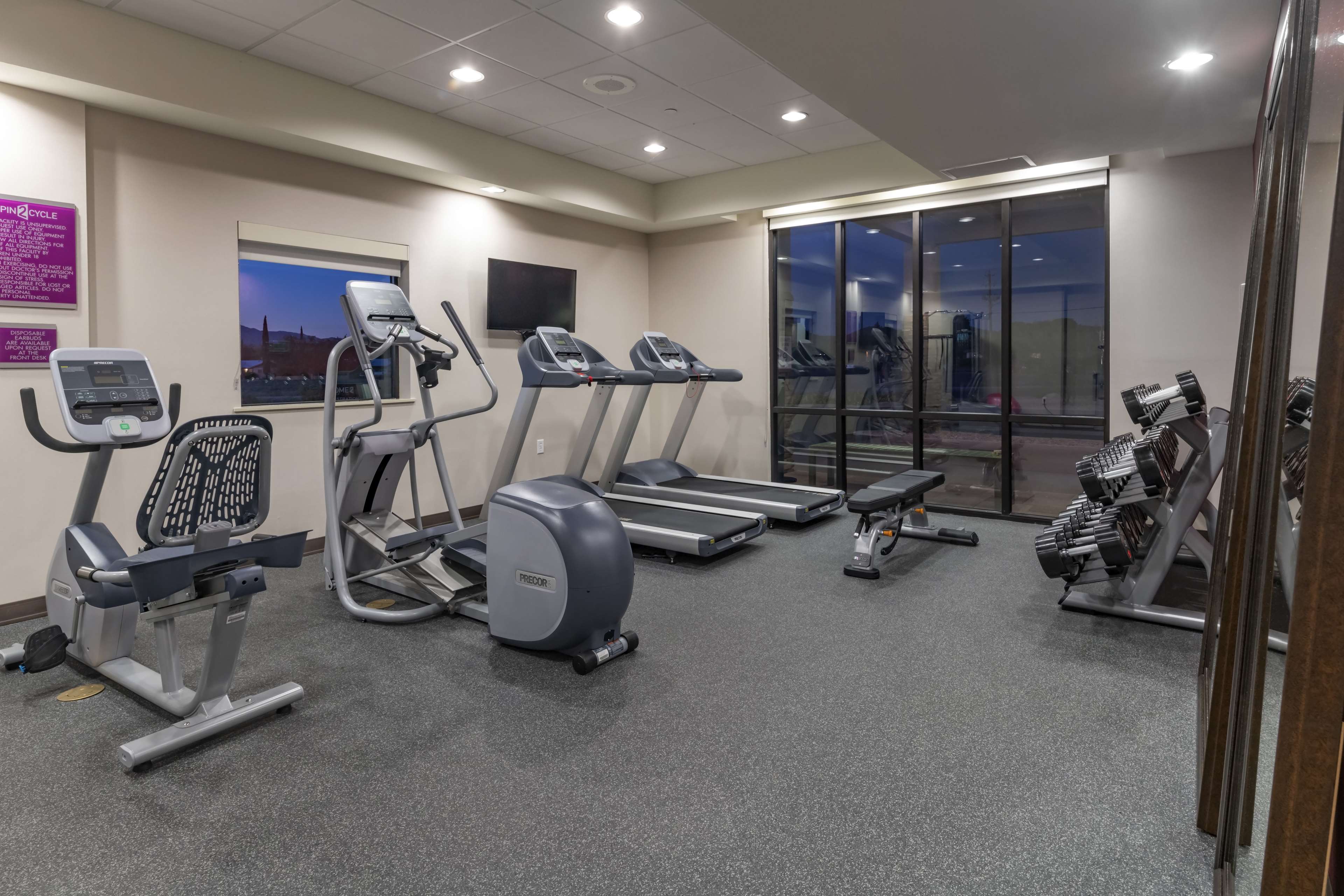Health club  fitness center  gym
