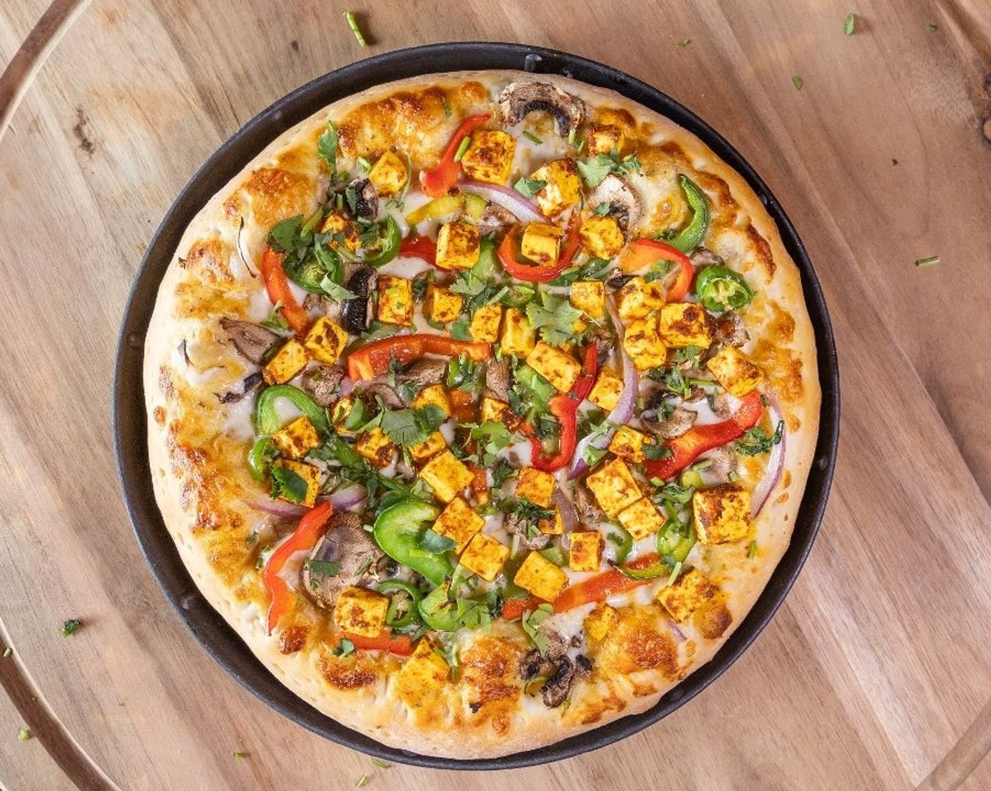 Paneer Tikka Pizza
