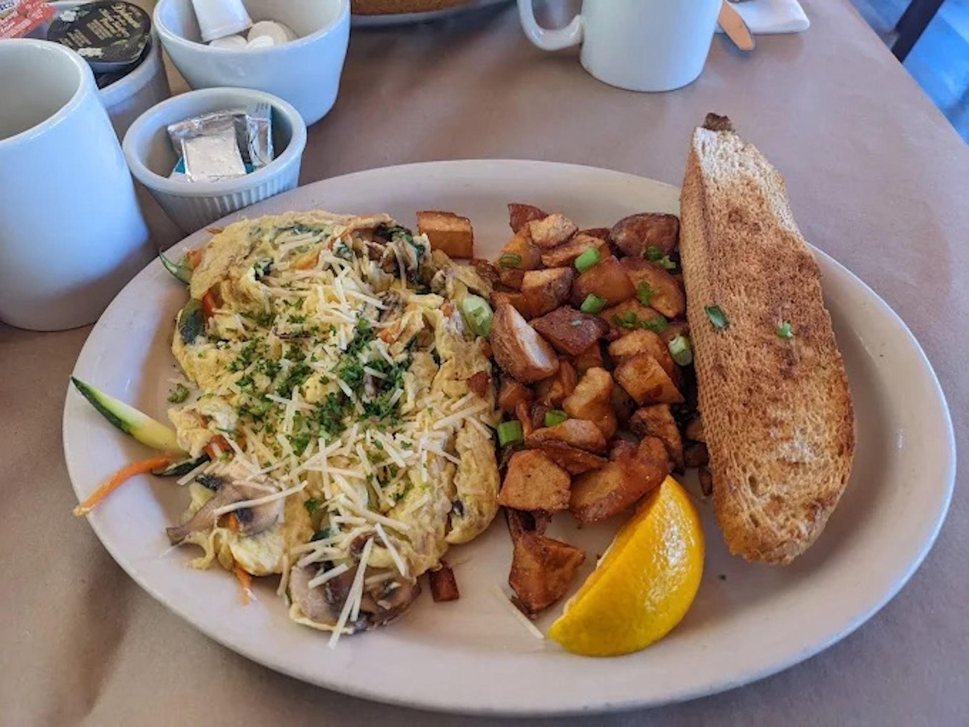 Vegetable Scramble (v)
