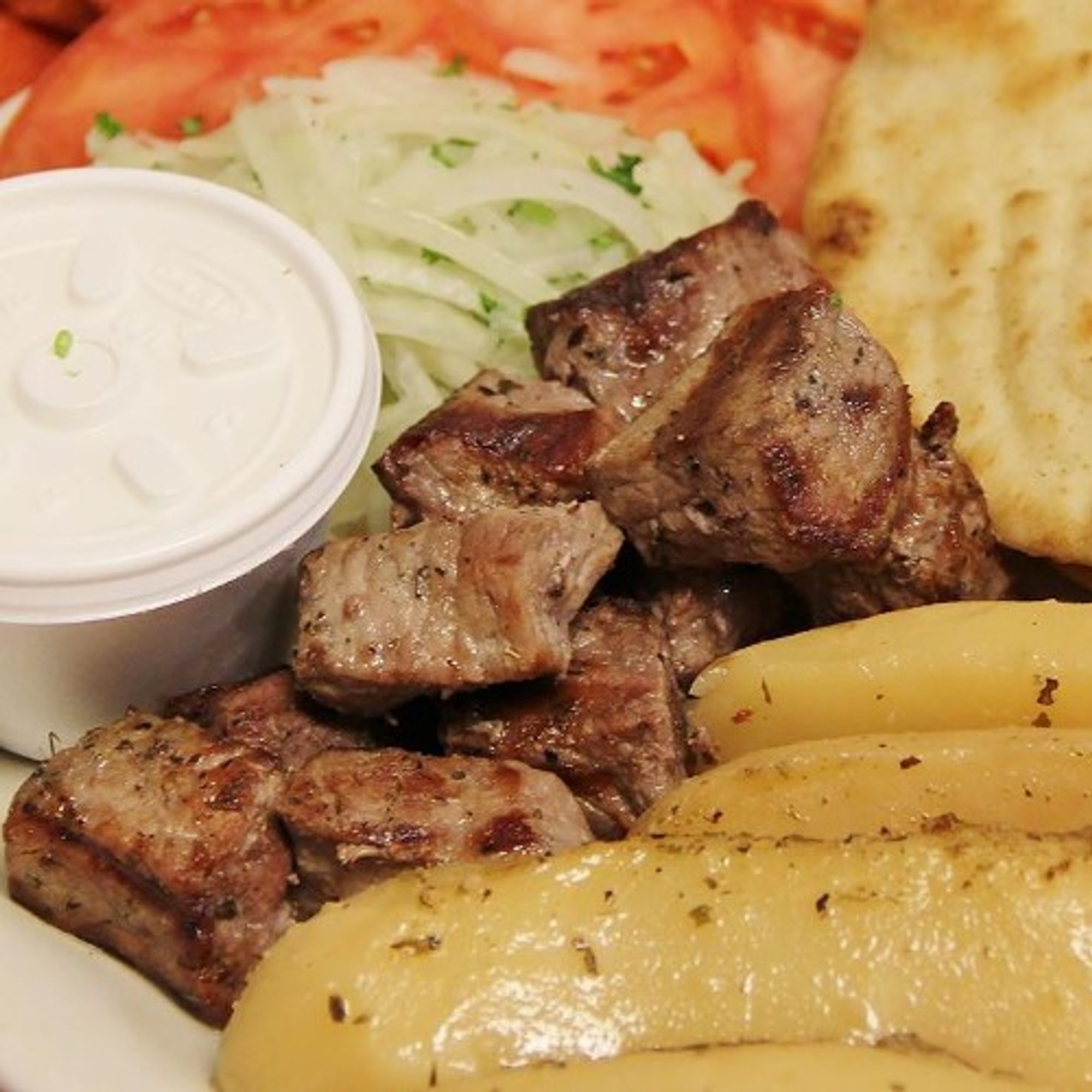 Beef-Kabob Plate