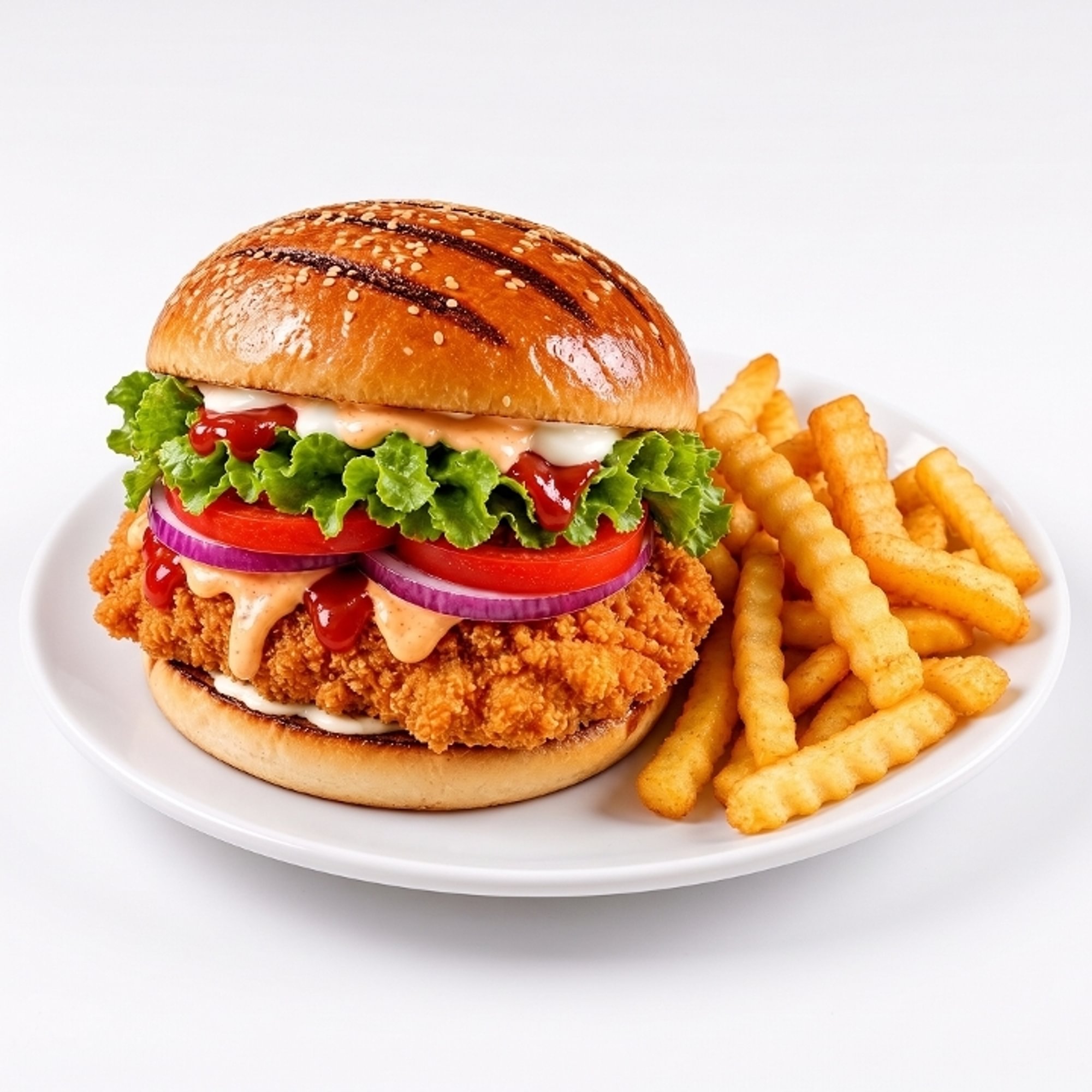 Chicken Cheese Burger