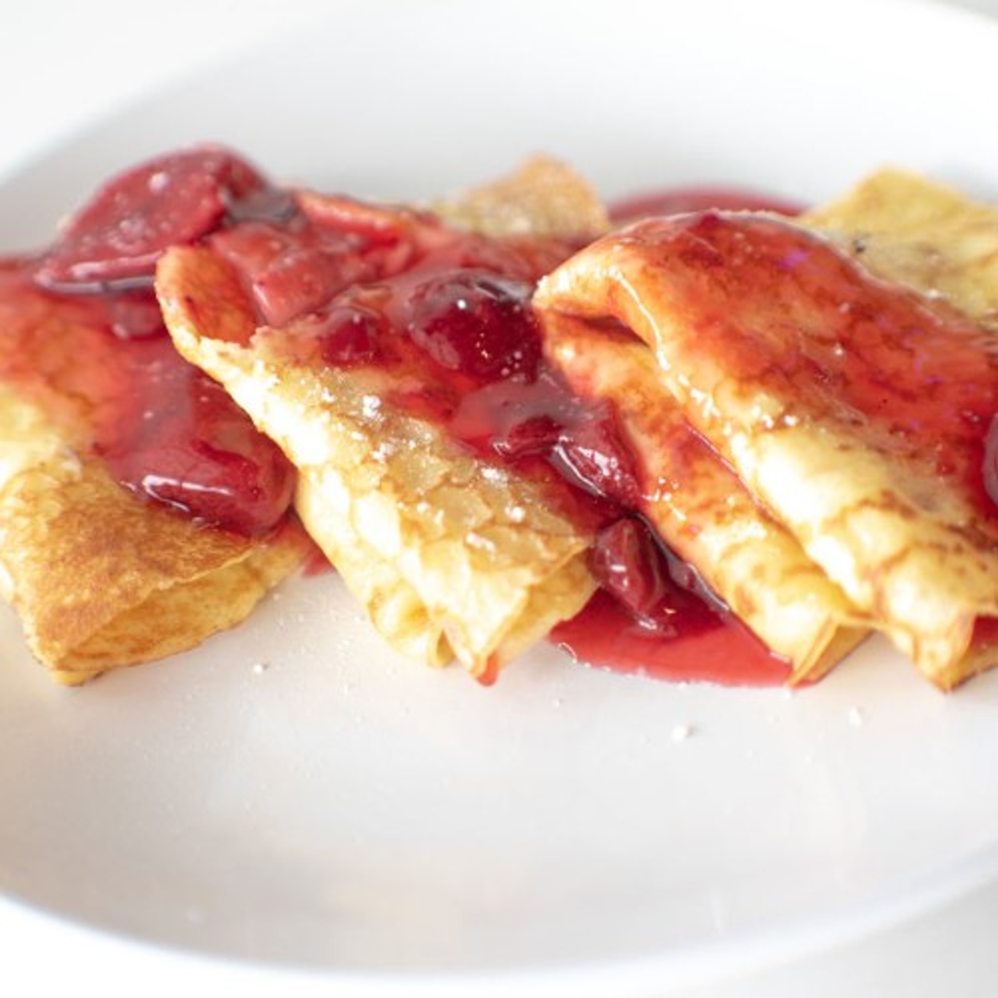Strawberry Crepes