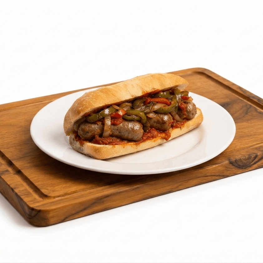 Sausage & Peppers Hero