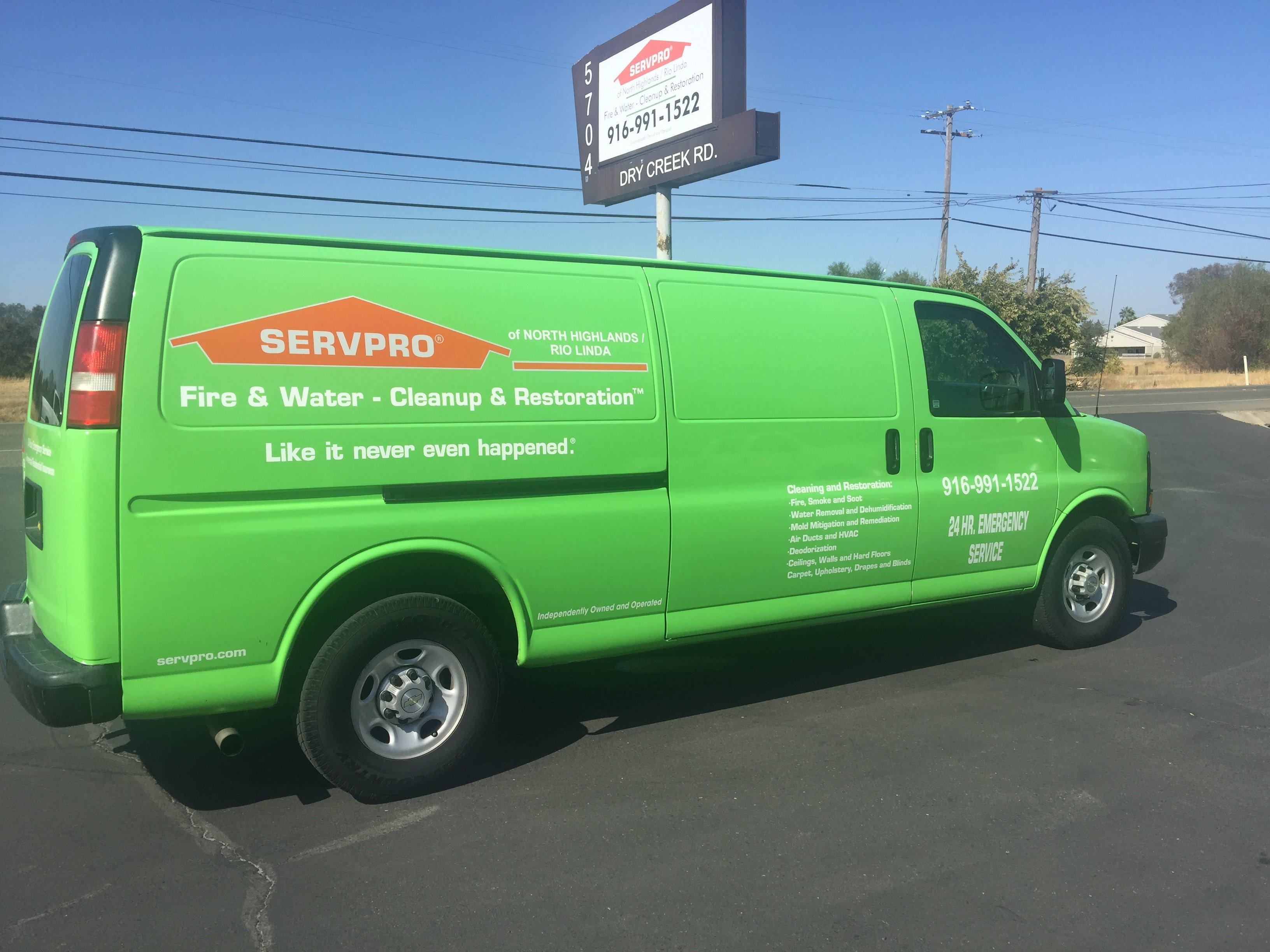 Servpro of North Highlands/ Rio Linda Photo