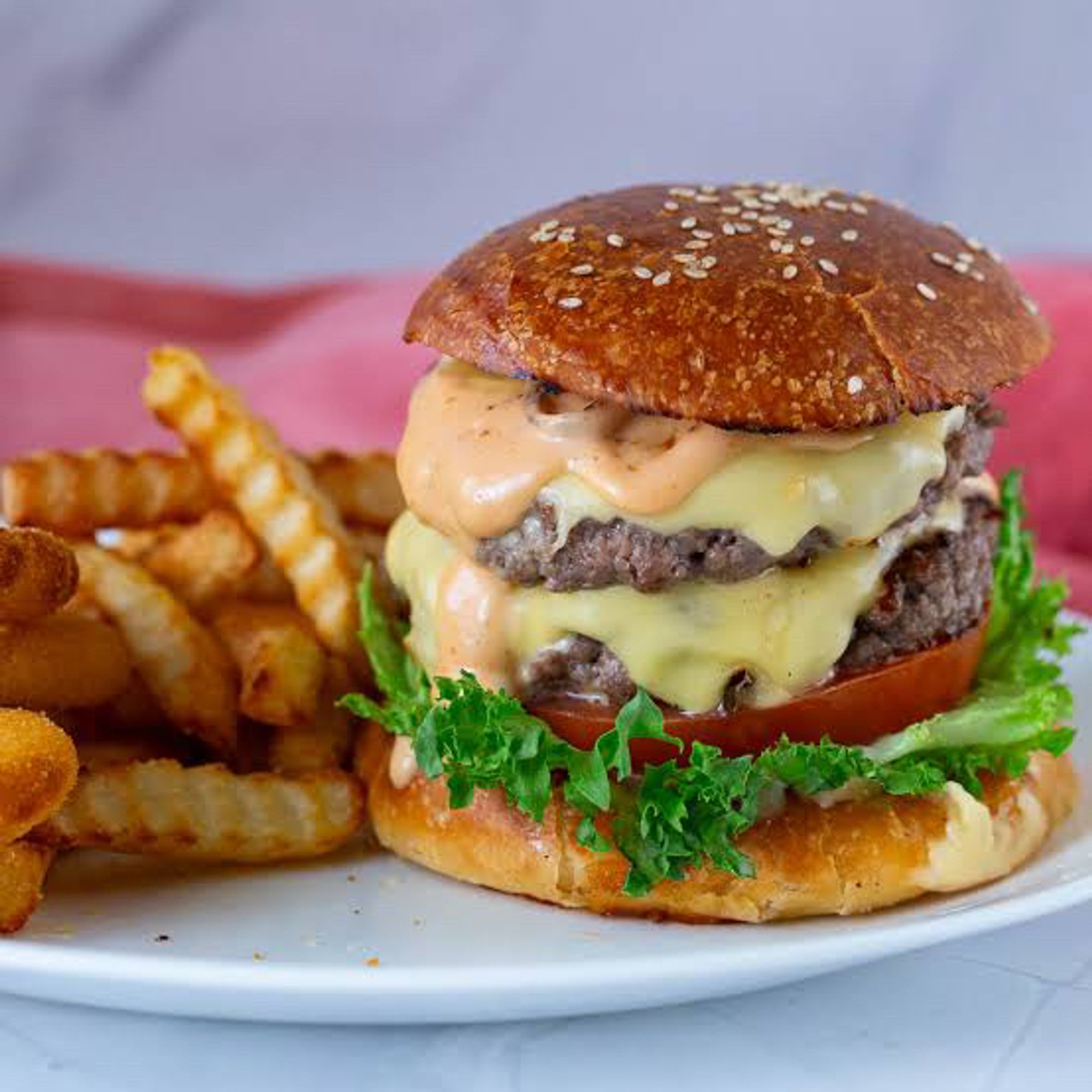 Double Cheeseburger Burger