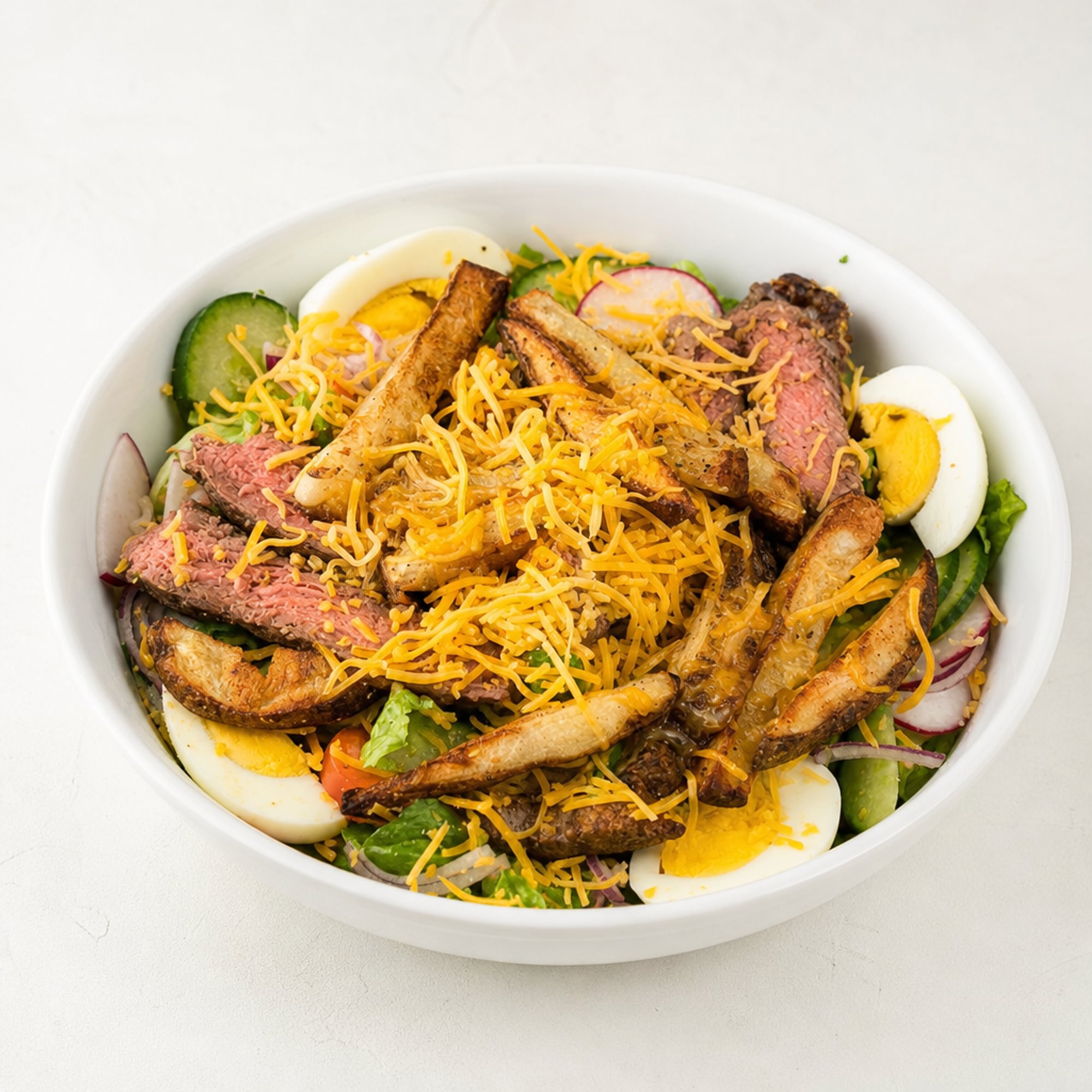 Pittsburgh Salad-Steak