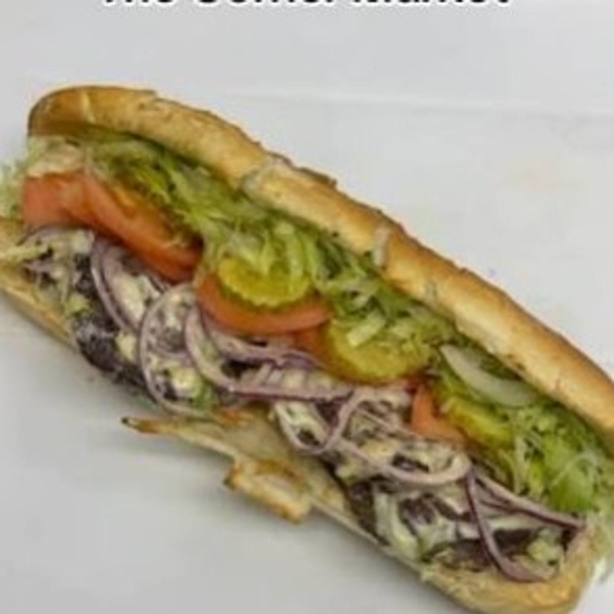 Cheeseburger Sub