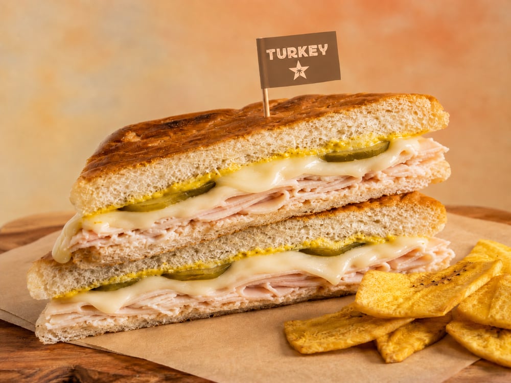 TURKEY CUBAN SANDWICH