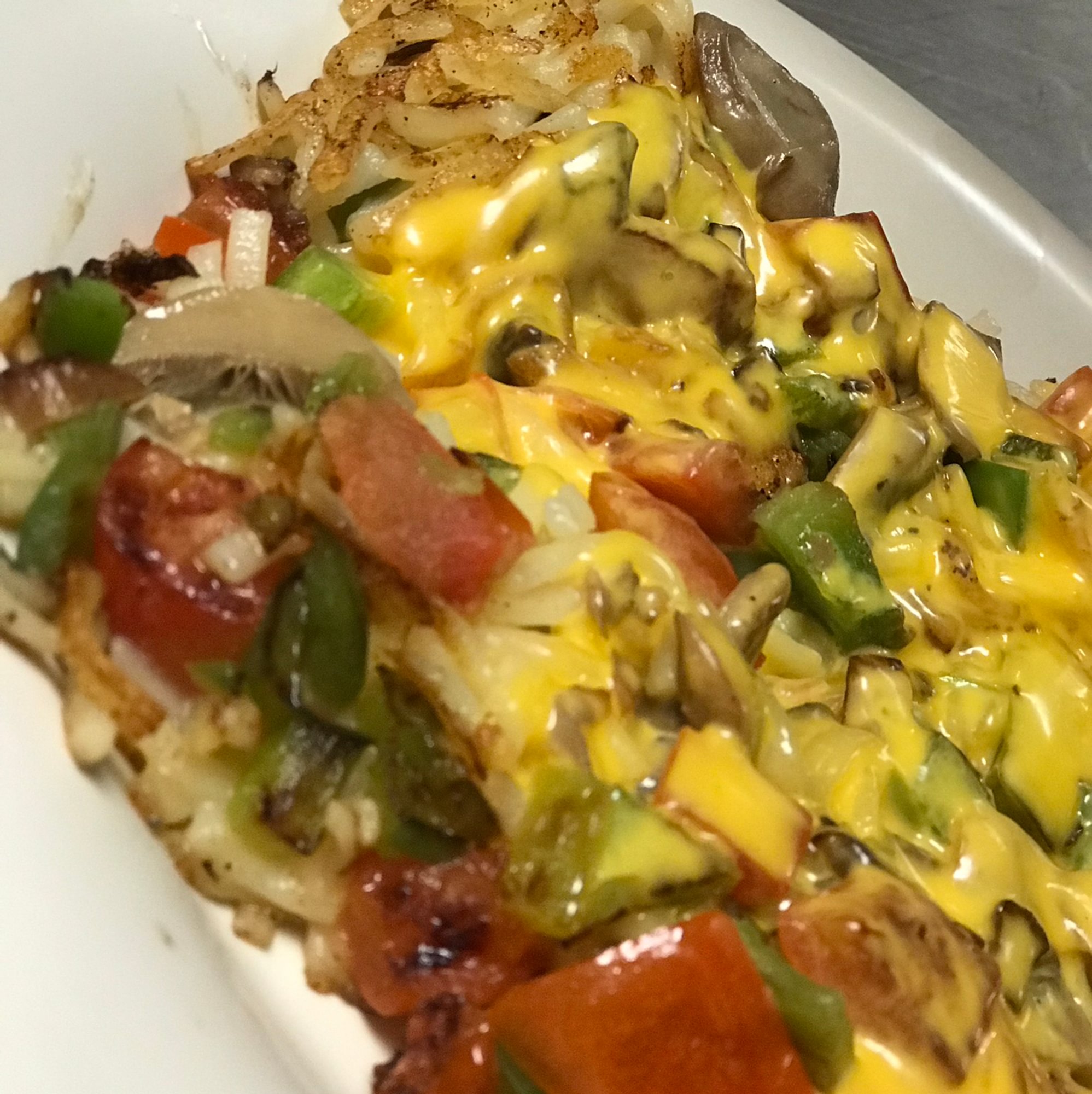 Fresh Veggie Hash Browns