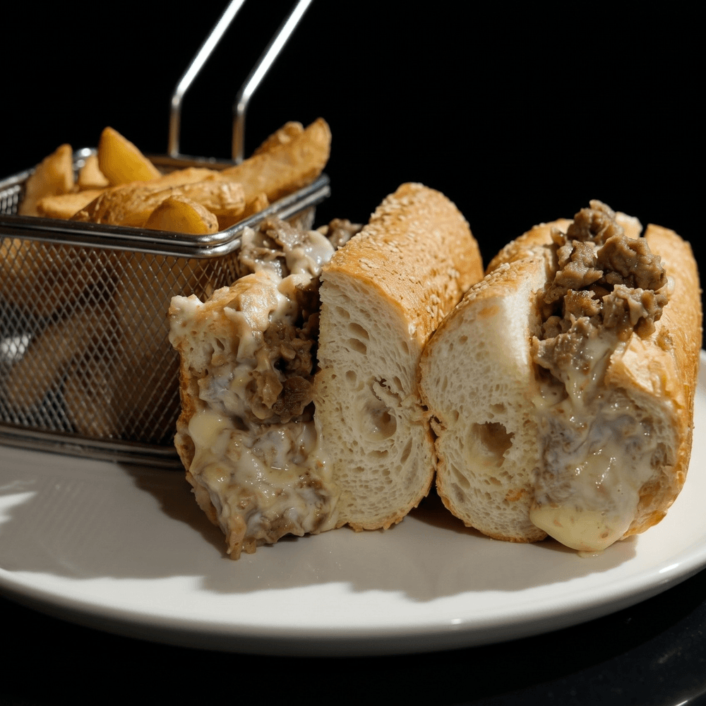 HALF Philly Cheesesteak