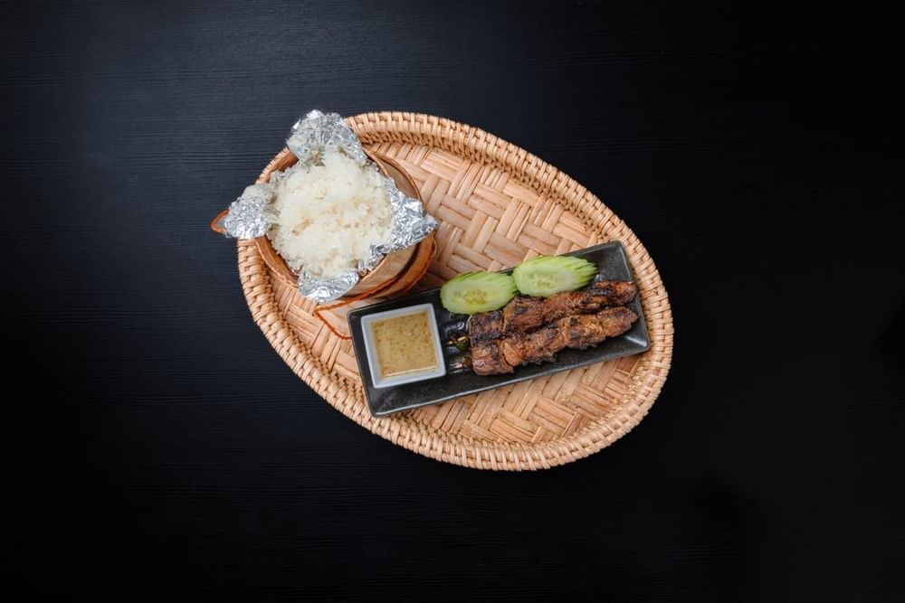 Com 2 - Wagyu Skewer Combo ປີ້ງຊີ້ນງົວວາກິວ