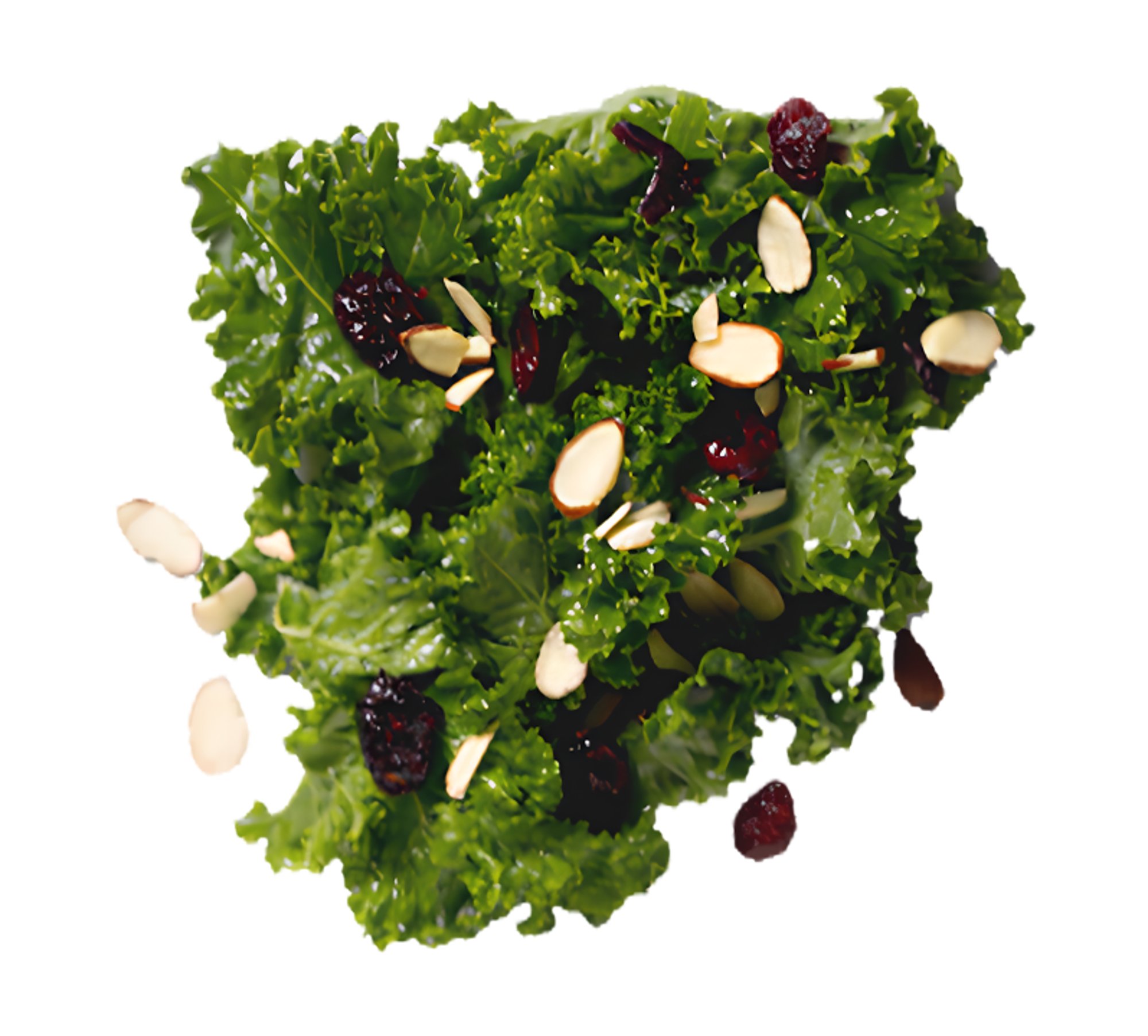 Side Cranberry Almond Kale Salad