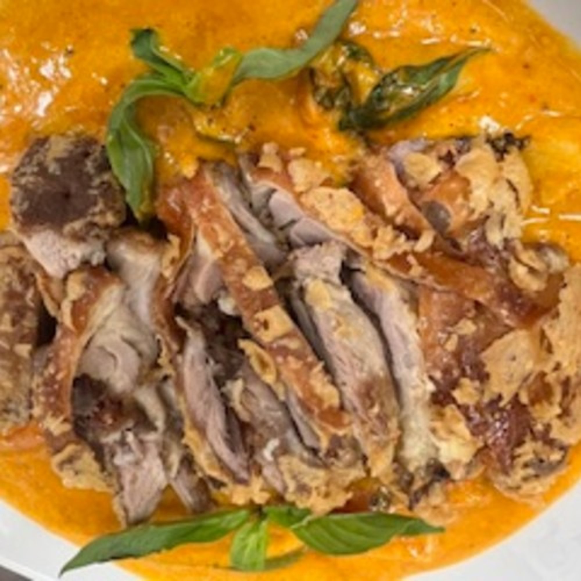 Duck Lychee Pineapple curry