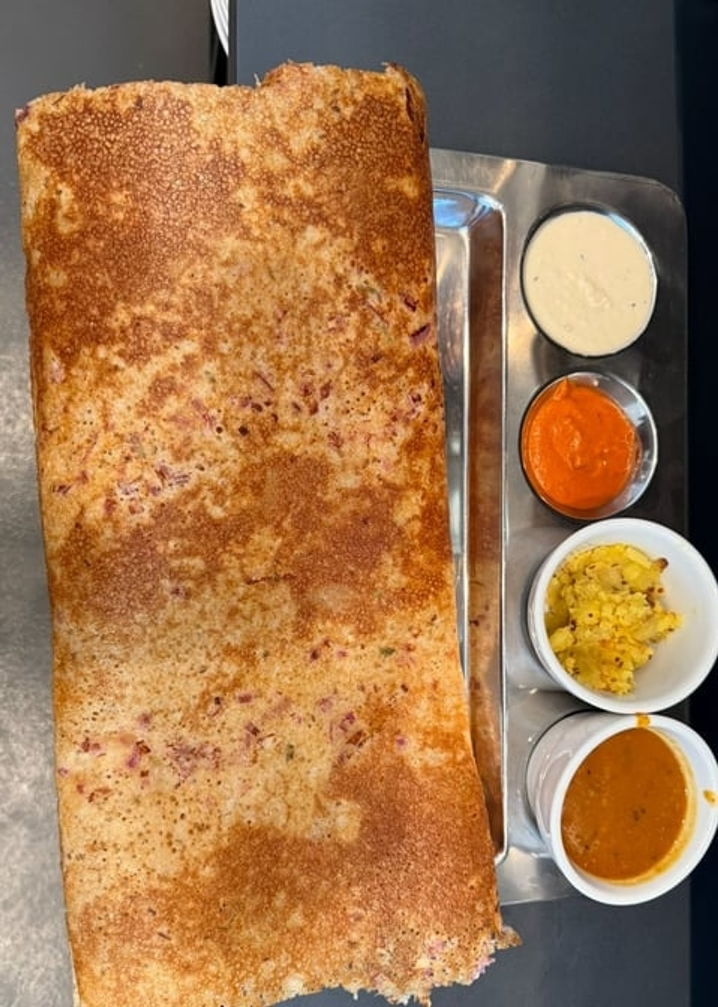 Rava Onion Dosa