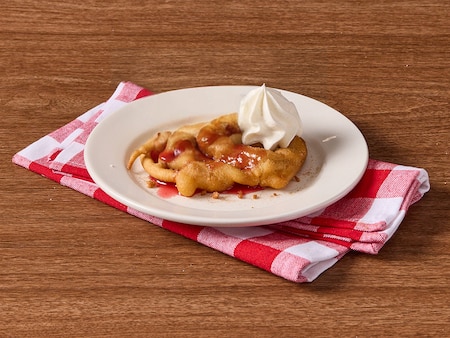 Strawberry Funnel Cake 