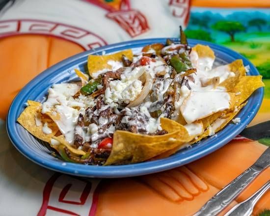 Lunch Fajita Nachos