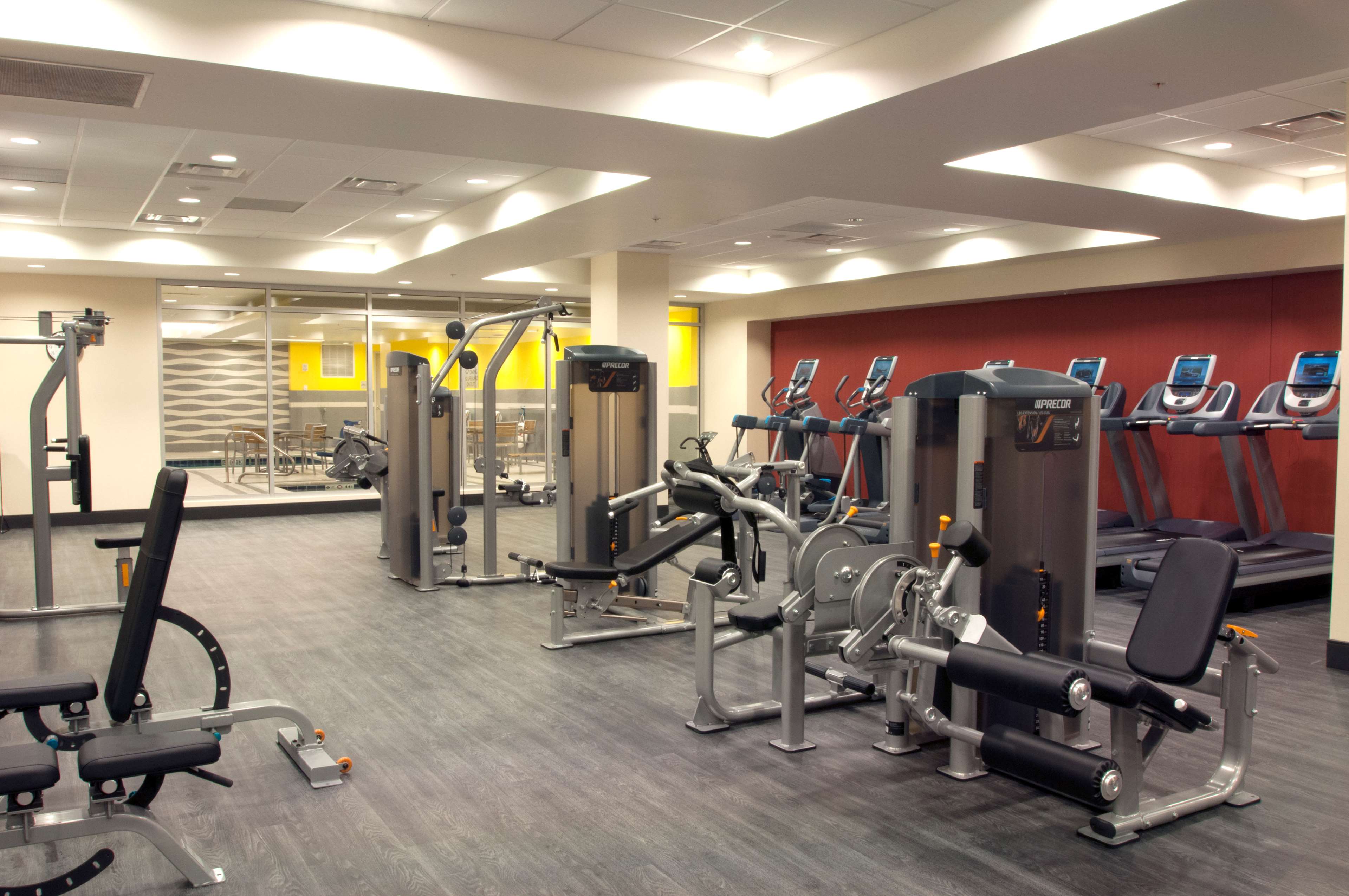 Health club  fitness center  gym