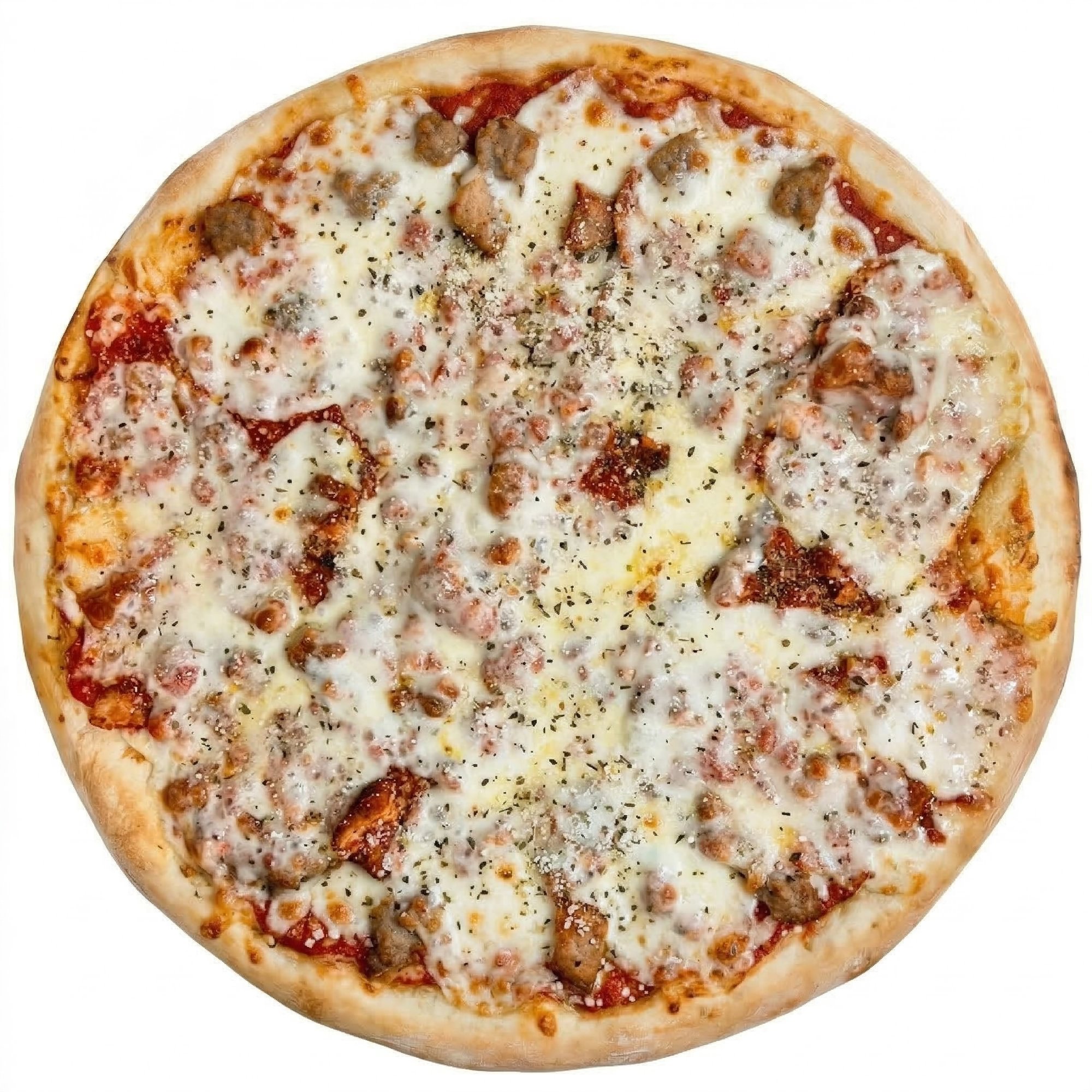 Two Medium Pizzas with One Topping