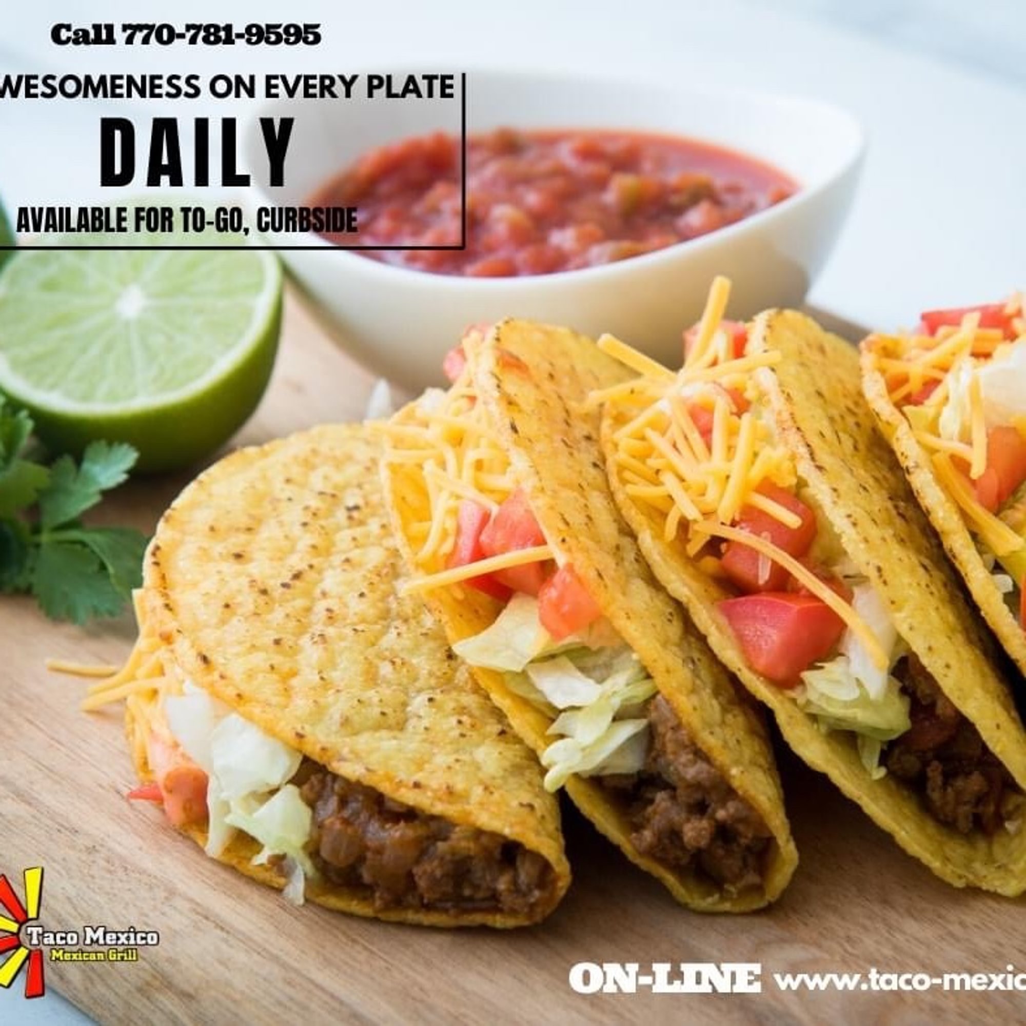 Taco Crunchy (Beef or Chicken)