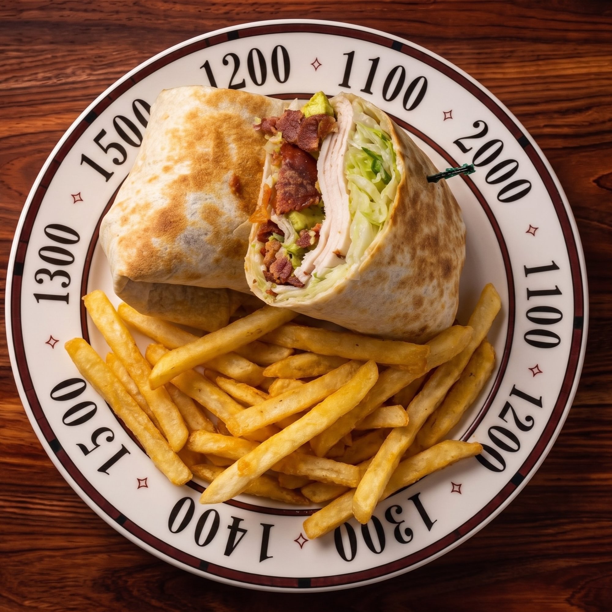 Turkey Bacon Avocado Wrap