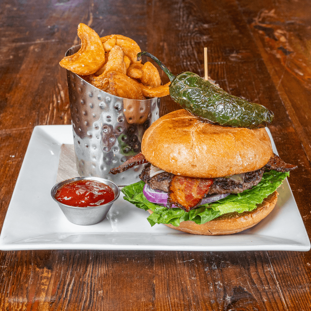 Peanut Butter & Jalapeno Burger ½ Pound