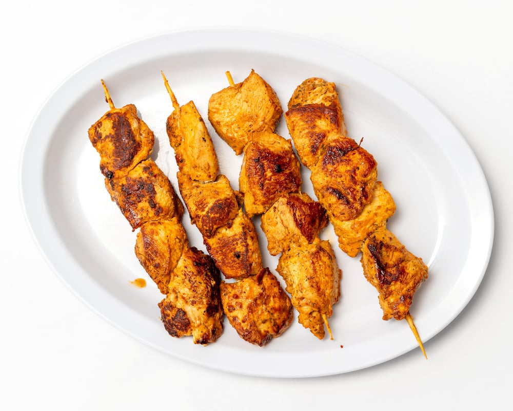 1 LB Chicken Souvlaki (4 skewers)