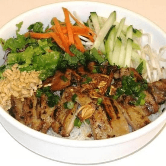 52. Vermicelli with Grilled Chicken / Bún Gà Nướng