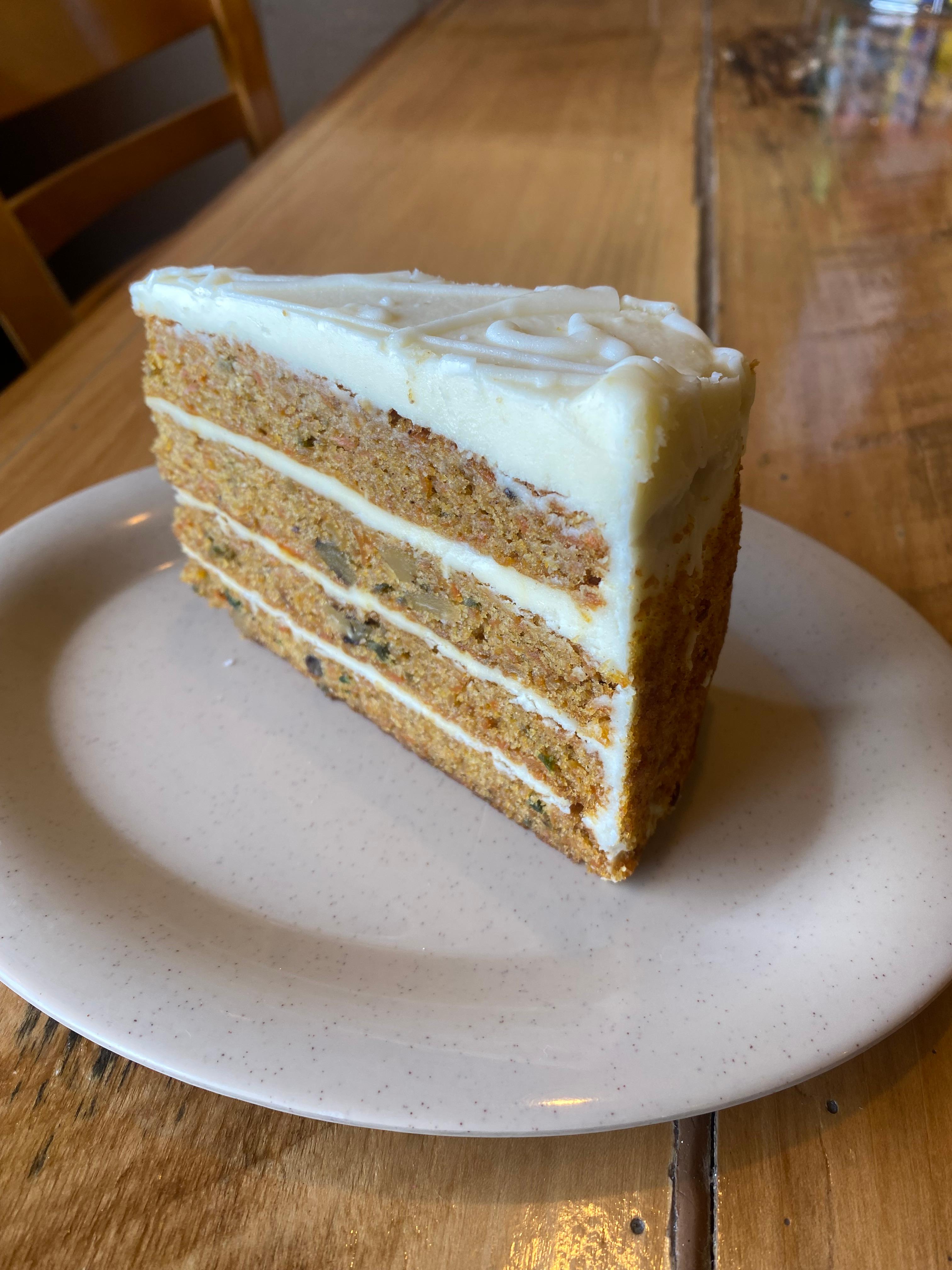 Four High Carrot Cake