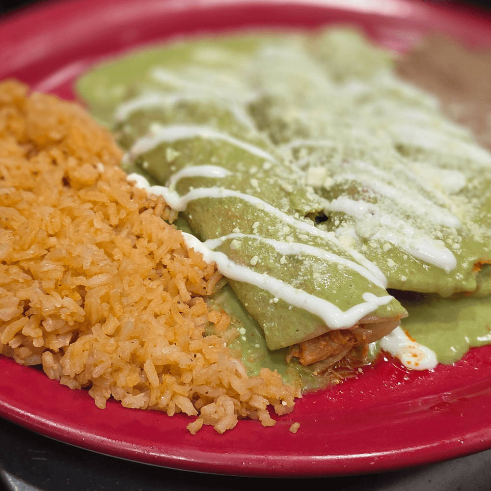 Enchiladas Verdes