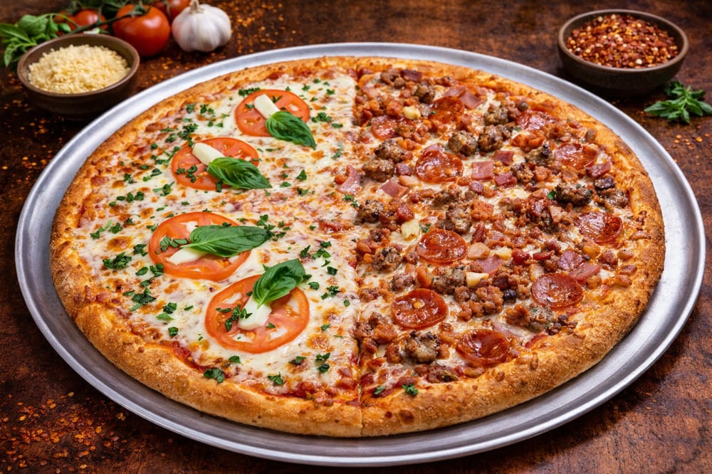 16" Half & Half Specialty Pie