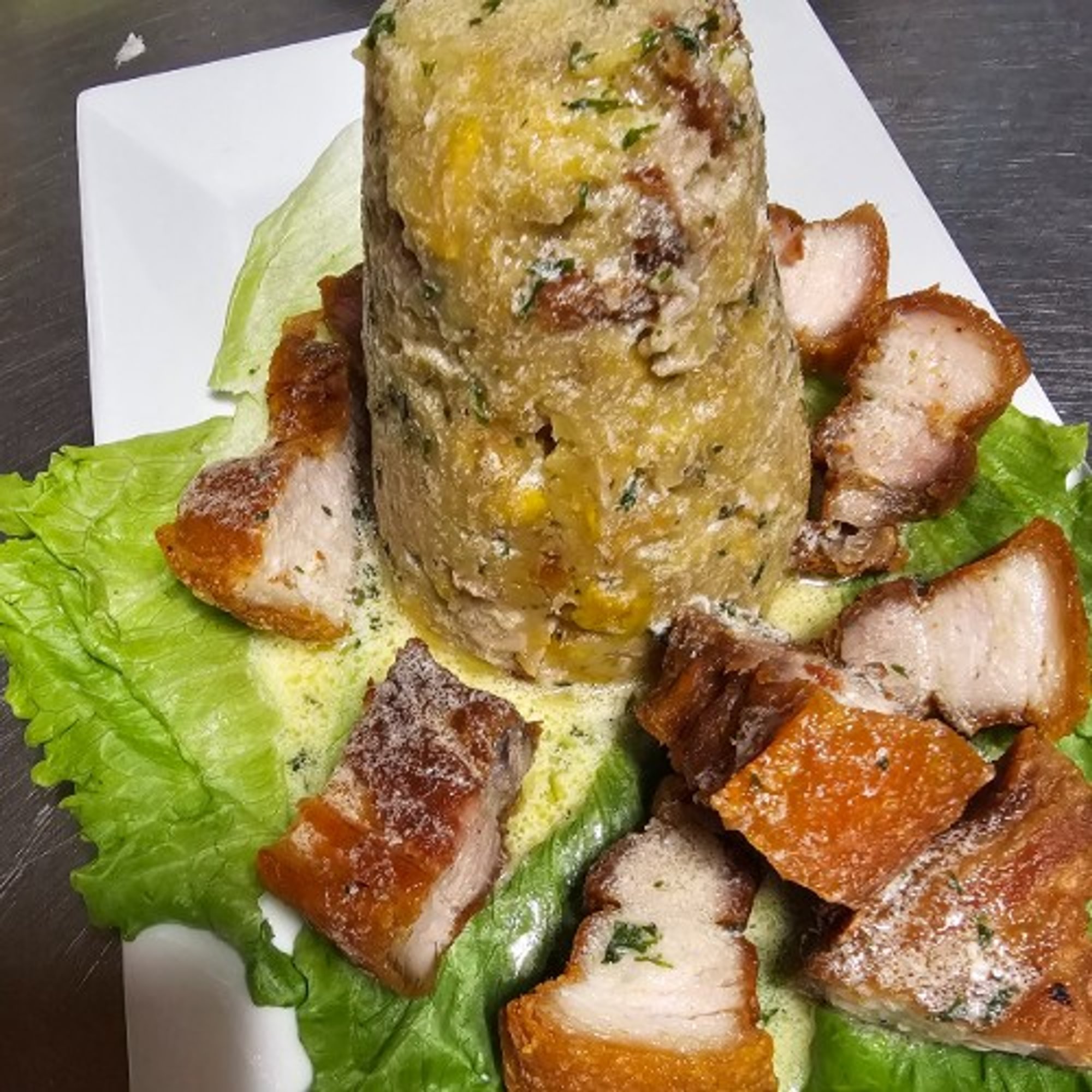Chicharon / Pork Rind Mofongo
