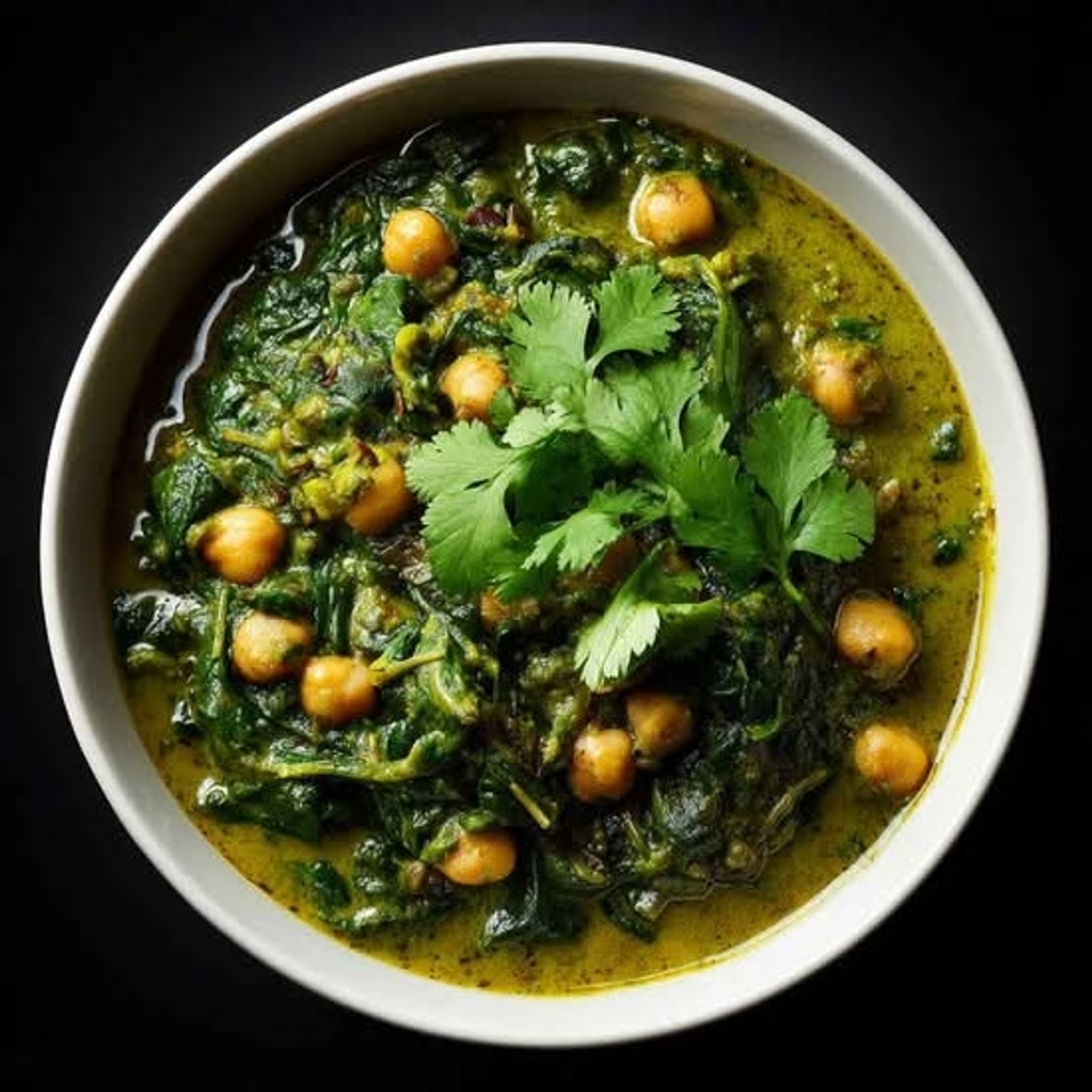 Chana Saag (Palak)