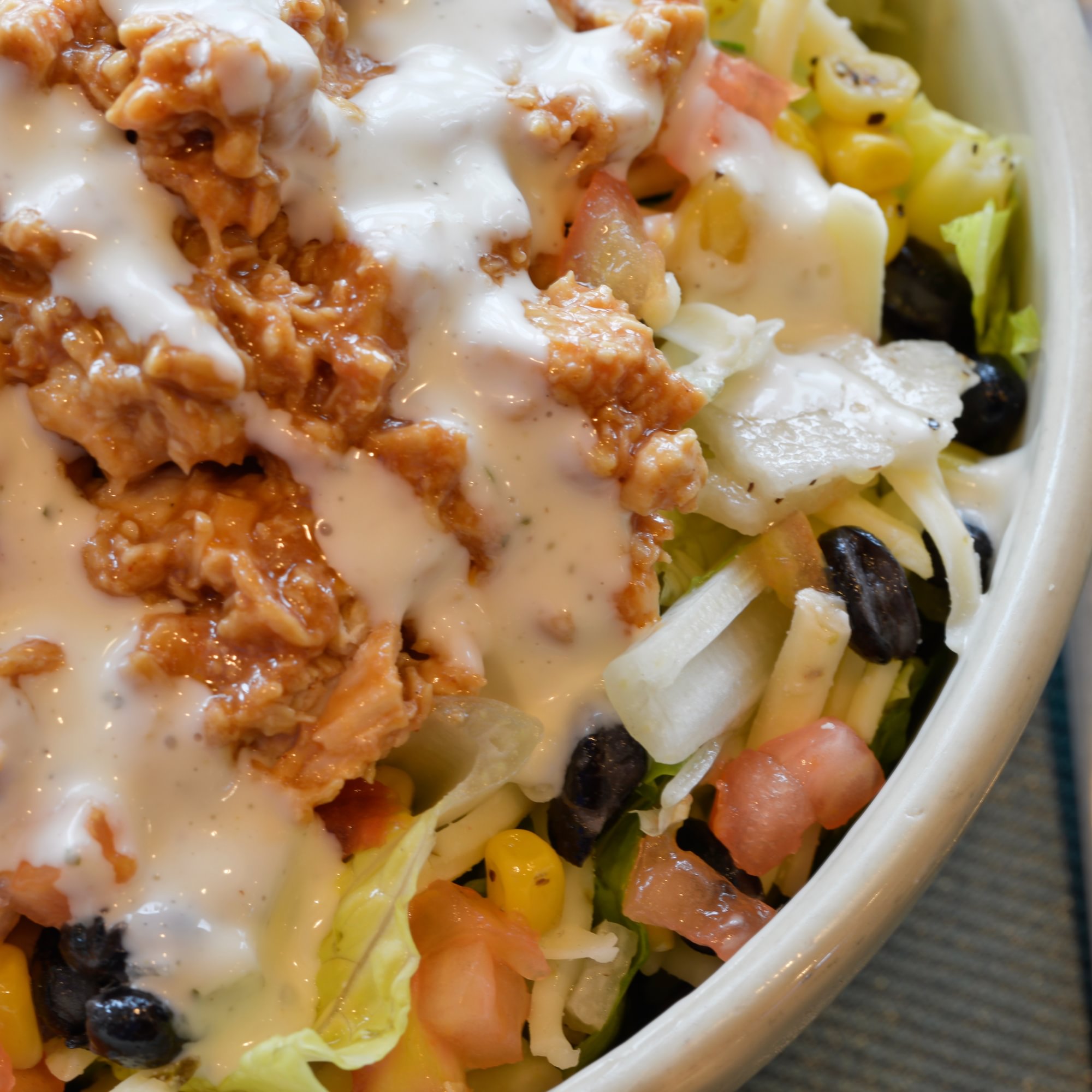 BBQ Chop Chicken Salad